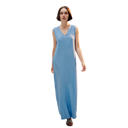 Signature Baby blue Summer Maxi Dress