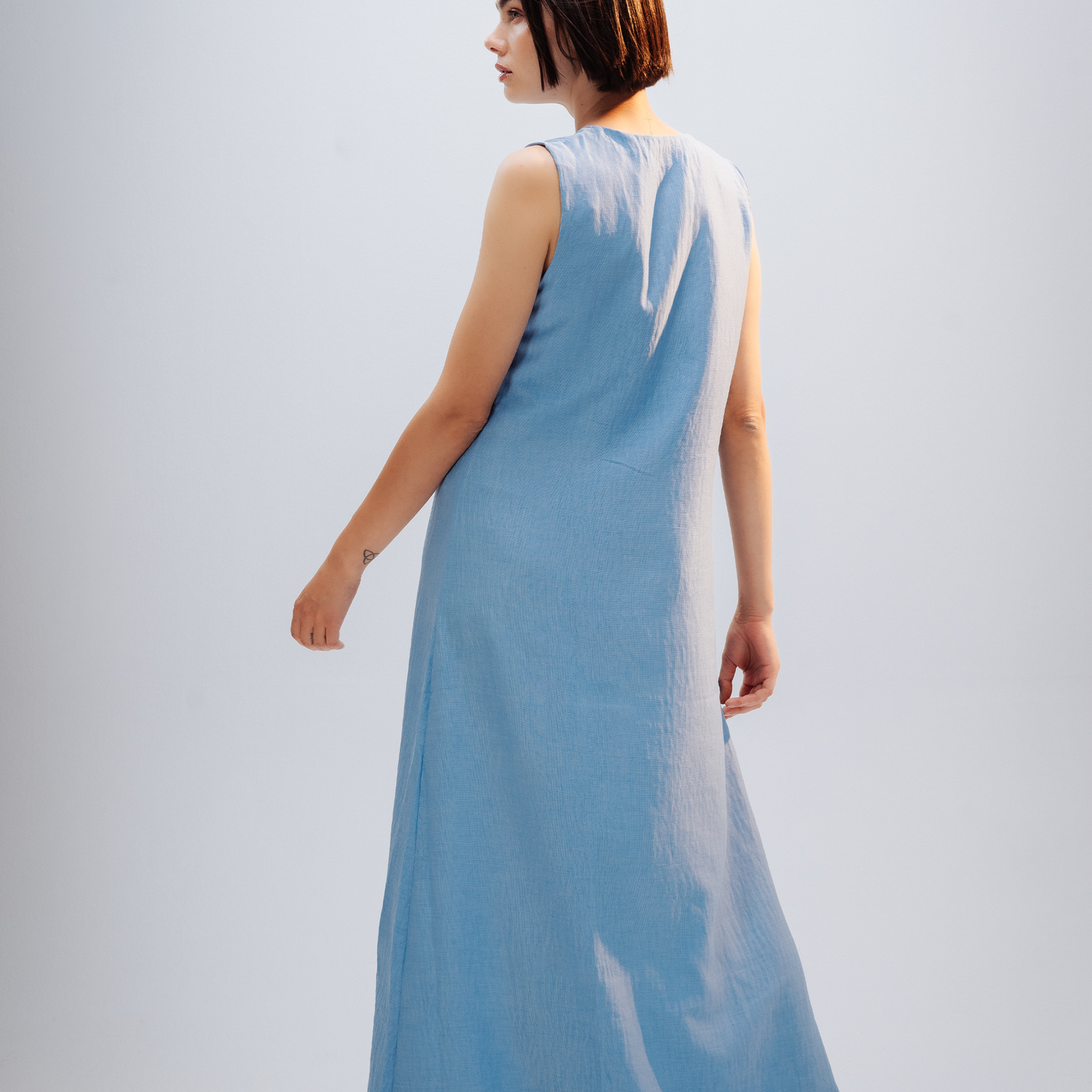 Signature Baby blue Summer Maxi Dress