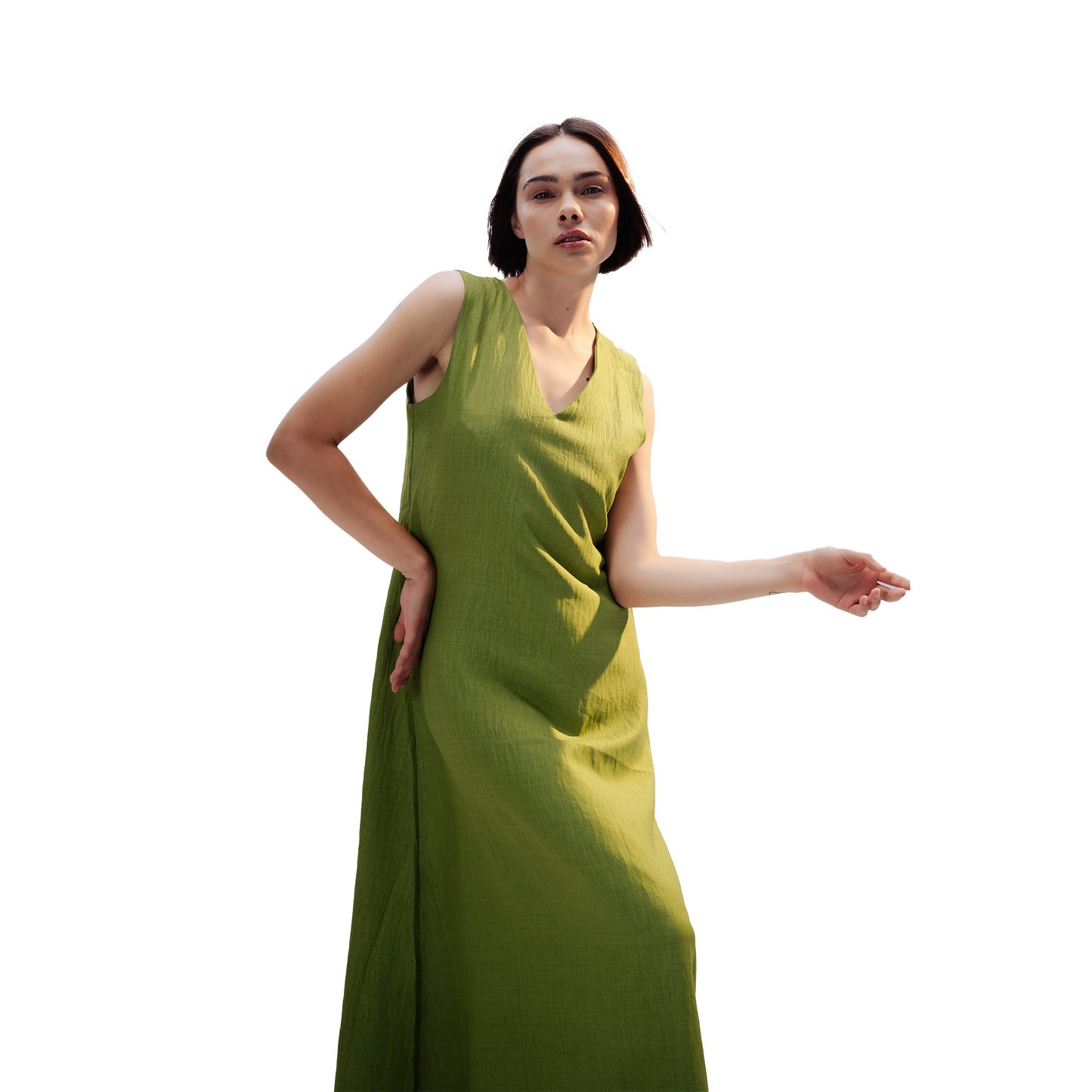 Signature Green Summer Maxi Dress