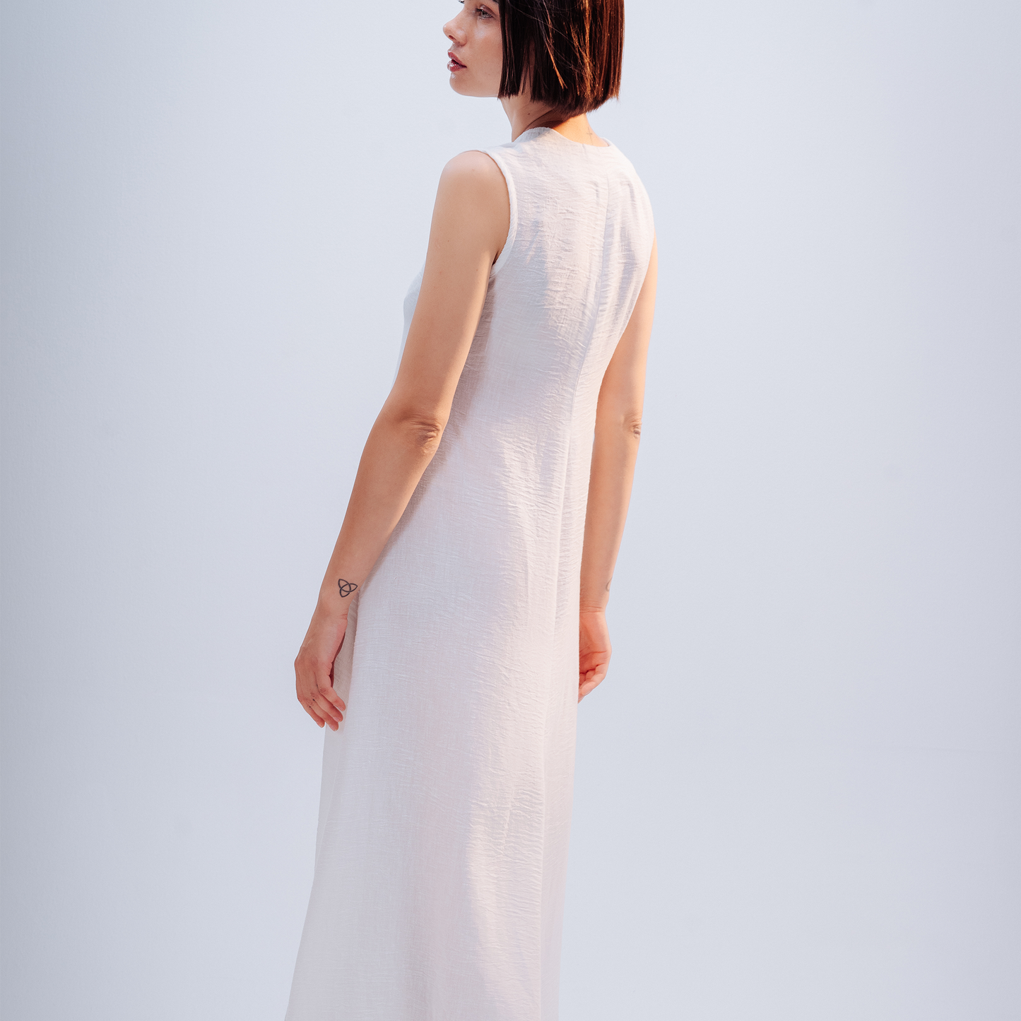 Signature White Summer Maxi Dress